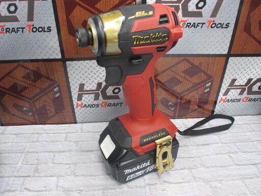 マキタ makita TD173DGXPR 20th限定モデル インパクトドライバ 未使用品 バッテリ18V 6.0Ah二個/充電器 赤 【ハンズクラフト宜野湾店】