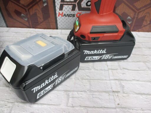 マキタ makita TD173DGXPR 20th限定モデル インパクトドライバ 未使用品 バッテリ18V 6.0Ah二個/充電器 赤 【ハンズクラフト宜野湾店】
