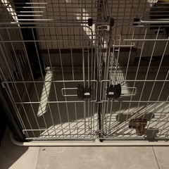 ペット　ゲージ　犬　アドメイド　セパレート　美品　2ルームの画像