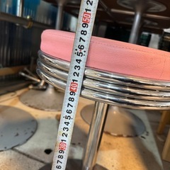 【一括限定】業務用ミトノ製 アメリカンダイナー風テーブル14台＆スツール25脚セットの画像