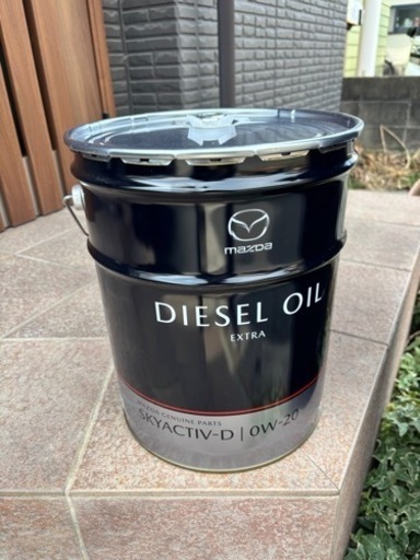 【新品・未開封】マツダ純正 エンジンオイル SKYACTIV-D 0W-20 (20L)