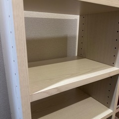 ホワイト　棚の画像