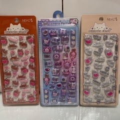 ３Ｄ、おしり、ウォーター、シール帳セットの画像