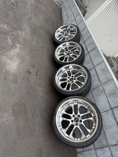 即決値下げします❗️SSR ミネルバ  19インチ　深リム　