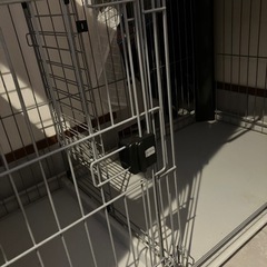 犬　ゲージ　ペット　サークル　2ルーム　美品の画像
