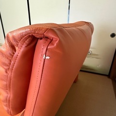 リクライニング出来る！ゆったり2人掛けソファ
の画像