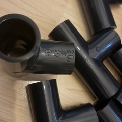 【新品】塩ビ管ジョイントまとめての画像