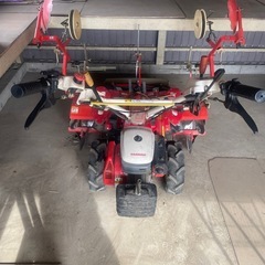 ヤンマー 管理機  耕運機 MK8&中耕ロータリー RB4-Mの画像