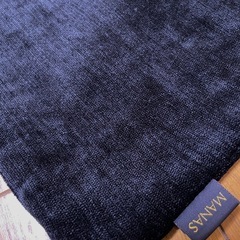 クッションカバー（黒）の画像