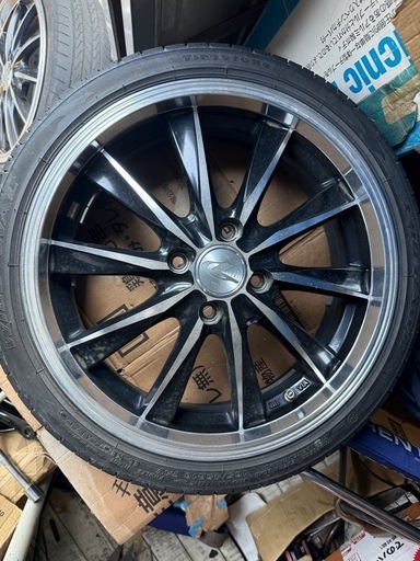 レオニス16インチ4穴100！16x 5j