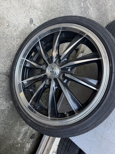 レオニス16インチ4穴100！16x 5j