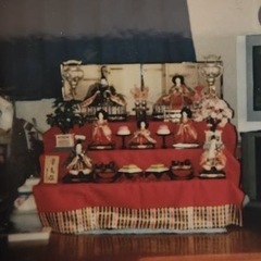 雛人形 桃の節句の画像