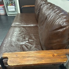 おしゃれヴィンテージソファの画像