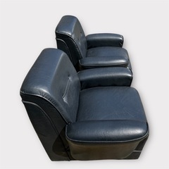 1人掛けソファ　2台セット　応接ソファ　大阪配送可能の画像