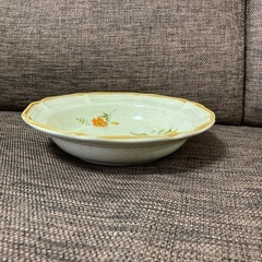  【レトロ】MIKASA ミカサ 21cm皿 ストーンウェア（パスタ・カレーに最適）の画像