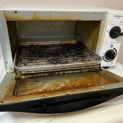 【使用感あり】オーブントースターの画像