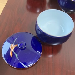 香蘭社の茶器　急須 蓋付き湯呑み５客セットの画像