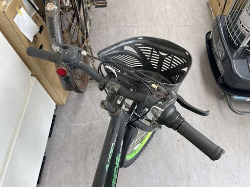 22インチ 子供用自転車 ６段変速 黒 ブラック ジュニア 子供 自転車 札幌市手稲区
