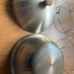 Coleman ステンレス スモーカー ドーム型　燻製の画像