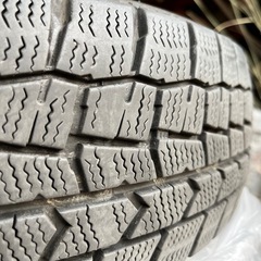 未使用ホイール14インチ4本+スタッドレスタイヤの画像