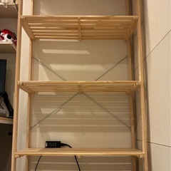 木製ラック(ニトリ)  ※収納やコレクション飾ったりなど用途多数の画像