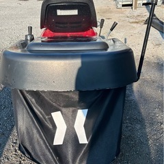 ハイガー　 HAIGE 赤 芝刈り機 HG-SK9950 集草袋付きの画像