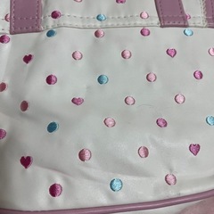 中古 🌸PAPgirl ハート リボン ショルダーバッグの画像