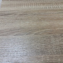 【美品・一部キズあり】 木目調ローテーブル（幅90cm×奥行45cm）アイアン脚の画像