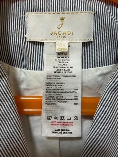 Jacadi Paris スーツセット8A(128cm)