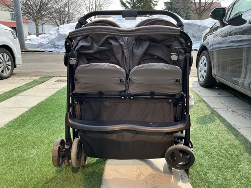 【中古】双子ベビーカー joie エアツイン