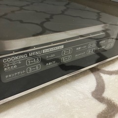 【シンプル白】オーブントースターの画像