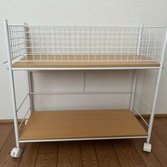 押入れ収納ワゴン×２個（解体不要なら2500円）の画像