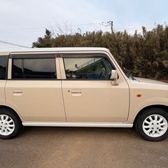 バッテリー新品！希少丸目　車庫保管　車検あり！85000キロ　女性ワンオーナー　ラパンの画像