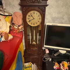 現状販売universar ホールクロック 柱時計 値引き可能の画像