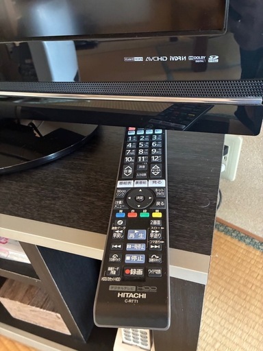 液晶テレビ、テレビ台