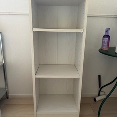 【写真追加しました💦】本棚　ホワイトの画像