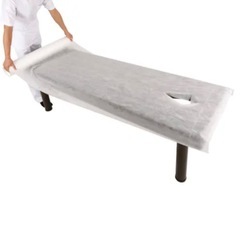 【新品】ペーパーシーツ 防水タイプ ブラウン 幅90cm×長さ95mの画像