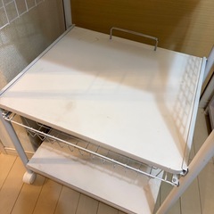 キッチンラック　引き出し付きの画像