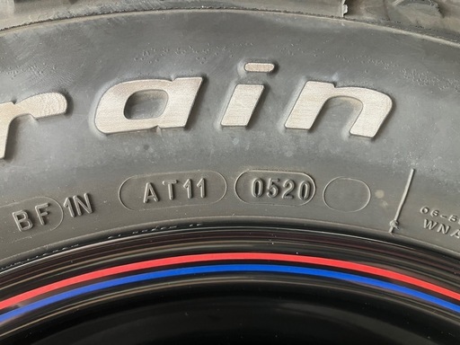 デリカD5他 タイヤホイール4本セット 235/70r16 BFグッドリッチ
