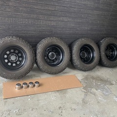 デリカD5他 タイヤホイール4本セット 235/70r16 BFグッドリッチ
の画像