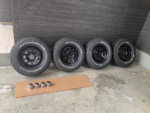 デリカD5他 タイヤホイール4本セット 235/70r16 BFグッドリッチ