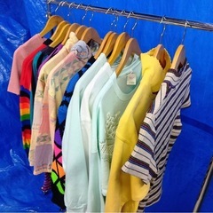海外レディース古着大量230点の画像