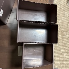 ゴミ箱 分別 3段 （ ゴミ箱 ダストボックス ペダル 縦型  の画像