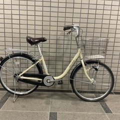 試乗して 美品オートライト マルキン自転車の画像