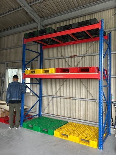  【✨業務用パレットラック】高耐荷重1トン／倉庫・工場に最適