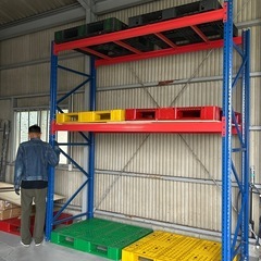  【✨業務用パレットラック】高耐荷重1トン／倉庫・工場に最適の画像