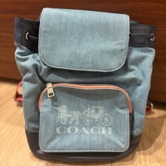 【美品】COACHコーチ　リュックの画像