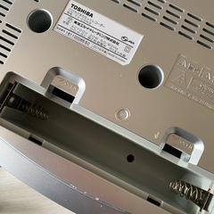 CDラジオカセットレコーダー TY-CDK9（S） シルバー リモコン付き 東芝の画像