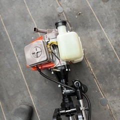 船外機 2馬力 2スト 52cc ボート 簡易 エンジン ゴムボート 釣り船 ミニボート エンジン式船外機の画像
