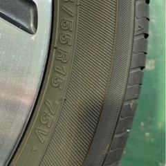 新型スペーシアカスタムホイールセットの画像